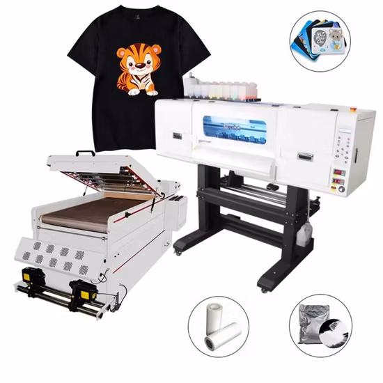 Dtf Printing Powder Shake и печь в одной машине с головкой XP600 I3200